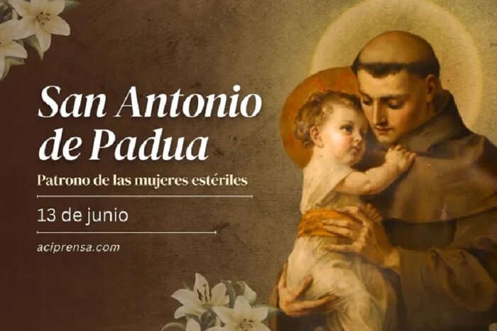 Hoy celebramos a San Antonio de Padua, el santo que tuvo en brazos a Jesús niño