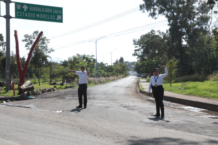 Hoy, mucha seguridad y cortes a la vialidad cerca del Morelos por informe del gobernador