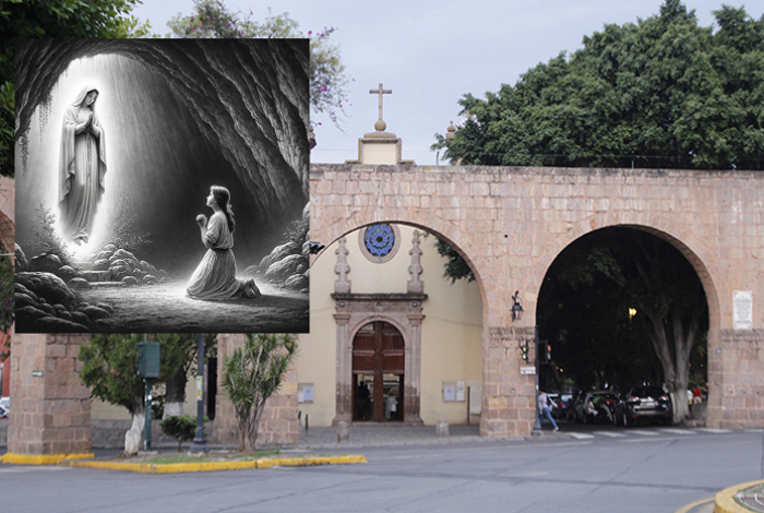 Hoy se celebra a la Virgen de Lourdes, venerada por 18 apariciones ¿Sabías que en Morelia hay un templo en su honor?