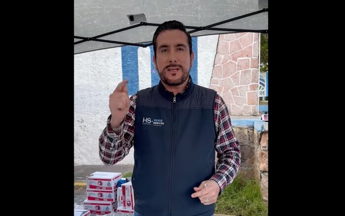 Hugo Servín arranca 2025 con huevos, leche y despensas a bajo precio