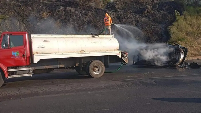 Identifican a las ocho víctimas de accidente en autopista Siglo XXI