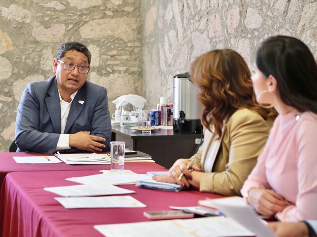 IEM comparte con legisladores, los avances del proceso electoral judicial de Michoacán