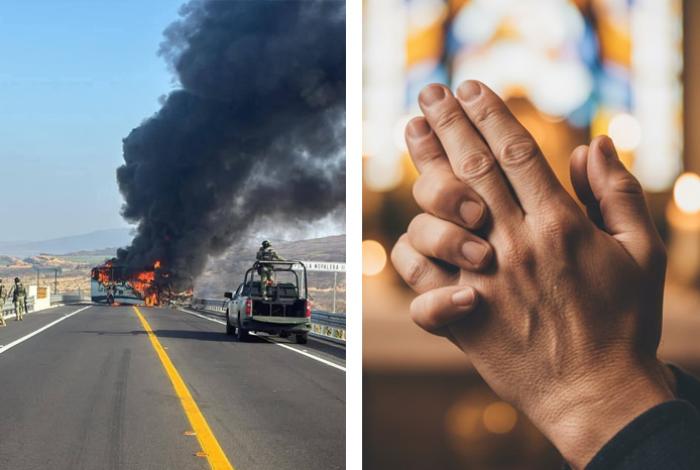 Iglesia en México exhorta a ciudadanos resguardarse en sus hogares tras los hechos violentos por El Mencho