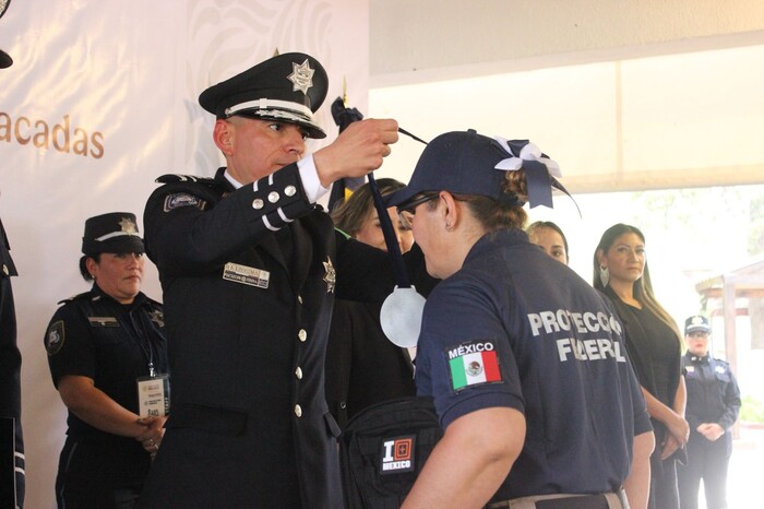 #IMÁGENES / Reconocen a mujeres del SPF en la clausura del primer torneo de tiro