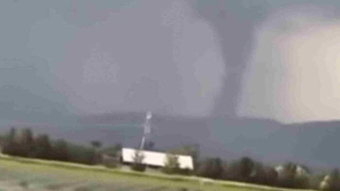 Impactante tornado sorprende en Ocotlán, Chiapas