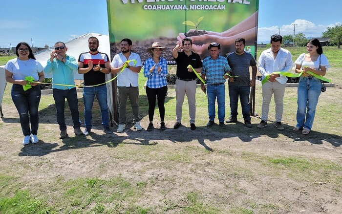 Impulsa Partido Verde creación de vivero en Coahuayana