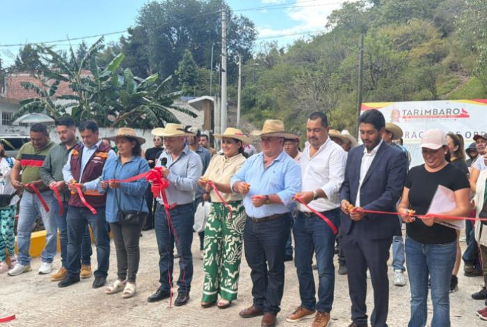 Inaugura Eric Gaona puente vehicular que mejora la movilidad en Mesón Nuevo