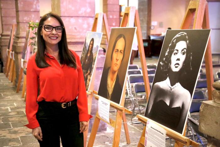 Inaugura Nalleli Pedraza exposición fotográfica en el Congreso para conmemorar a mujeres michoacanas