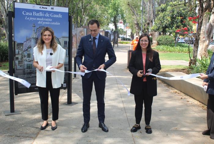 Inaugura SeCultura Morelia exposición fotográfica de Casa Batlló de Gaudí