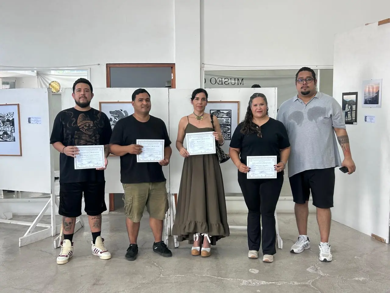 Inauguran la 2ª Muestra Municipal de Pintura, Fotografía y Grabado en el MUCHA