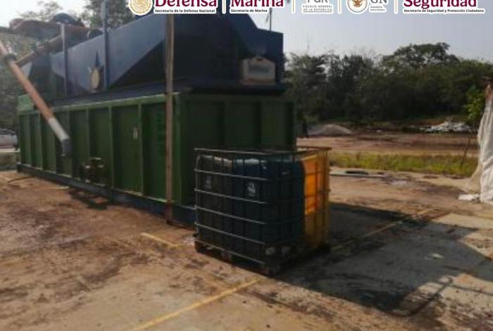 Incautación de un millón y medio de litros de hidrocarburo en Tabasco