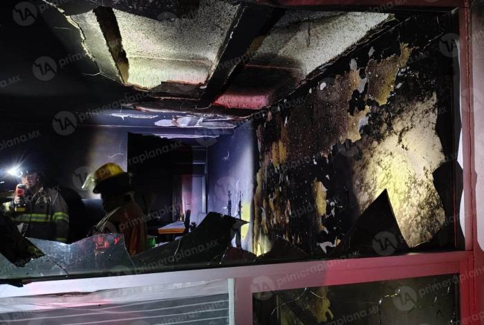 Incendio en Morelia alerta a vecinos de Praderas de la Huerta