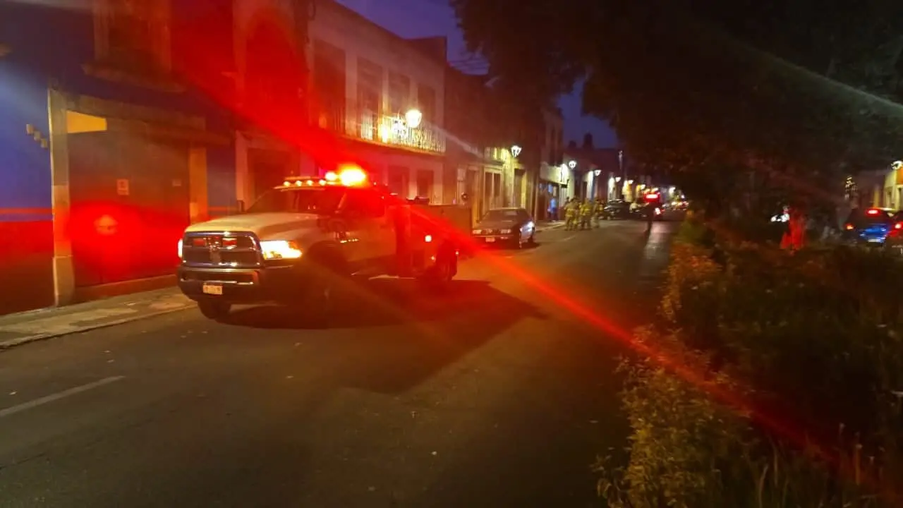 Incendio en vivienda del Centro de Morelia deja solo daños materiales