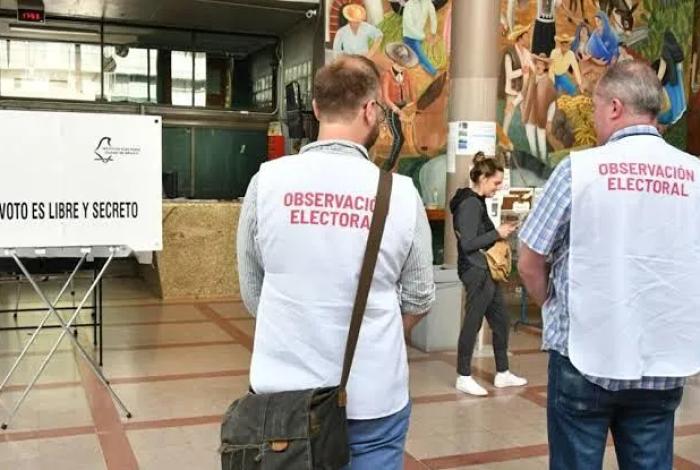 INE acredita a 375 visitantes extranjeros para elección judicial