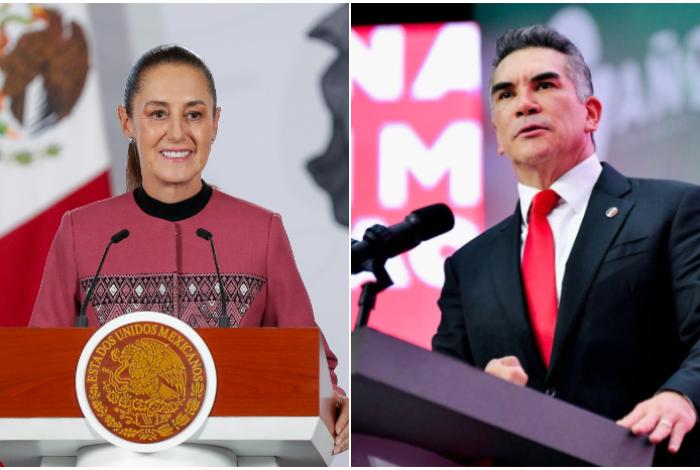 INE prohíbe a Alito Moreno calificar a Morena como "narcopartido; Sheinbaum responde "qué bueno"