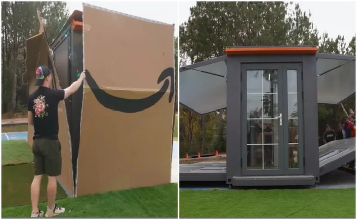 Influencer compra casa por Amazon convirtiéndose en viral