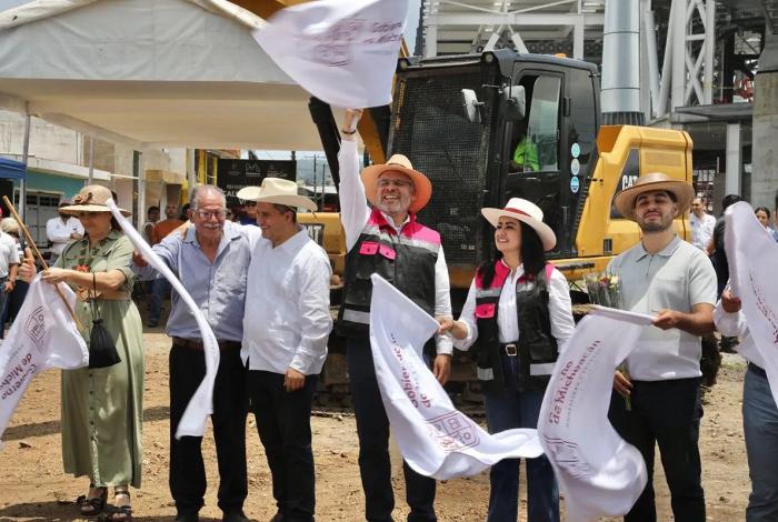 Inicia Bedolla obras complementarias del teleférico en Uruapan