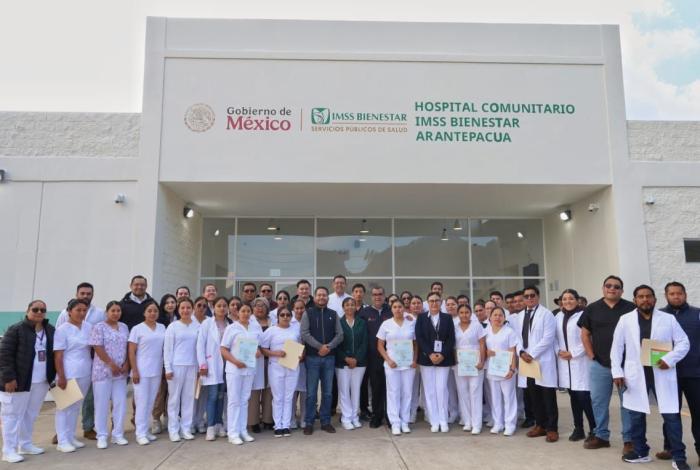 Inicia capacitación de personal para puesta en marcha del Hospital Comunitario de Arantepacua: SSM