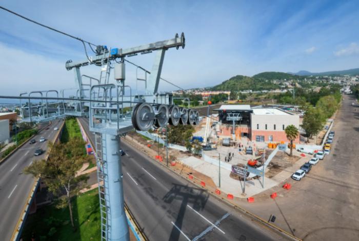 Inicia colocación del cable portador-tractor del Teleférico de Morelia