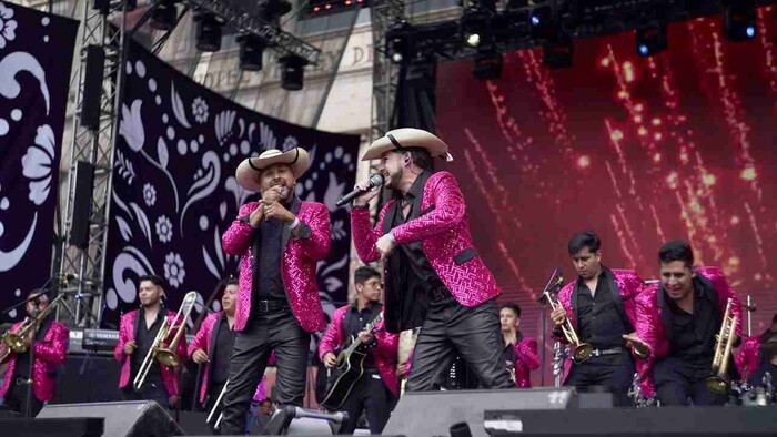 Inicia concierto de Aniversario de Morelia con la Banda Ciclón