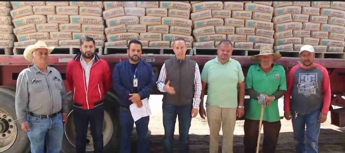 Inicia el Programa de Cemento  Morelos en apoyo a productores del campo y ganaderos: Julio César Conejo Alejos