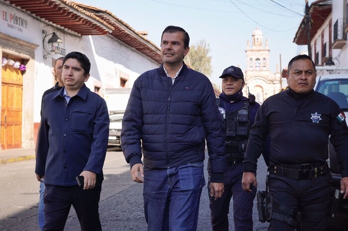 Inicia liberación de la Plaza Gertrudis Bocanegra en Pátzcuaro: Segob