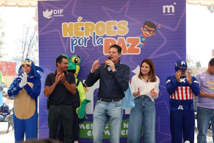 Inician Festivales de la Niñez ‘Héroes por la Paz’, convocados por el DIF Morelia