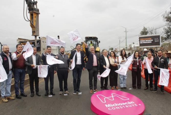 Inician obras para el Morebús en Morelia; estará listo para febrero de 2027