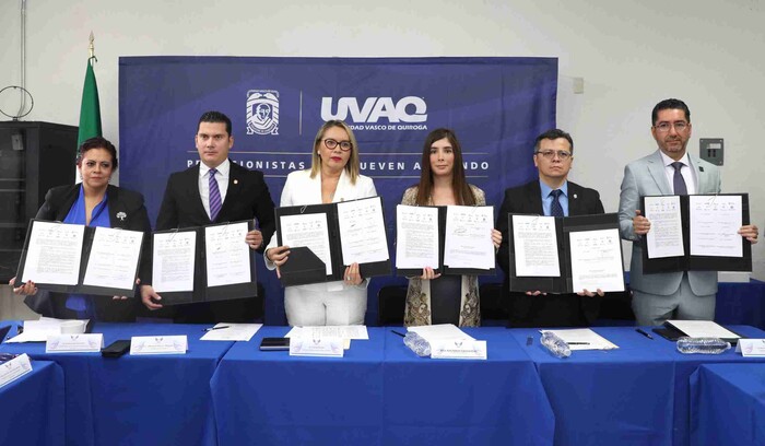 Instituciones educativas se unen por la transparencia; Red Juntos por Michoacán y IMAIP signan convenio