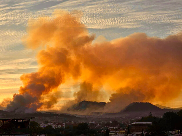 Intereses inmobiliarios, detrás del incendio en Parque Nacional de Uruapan: Cofom