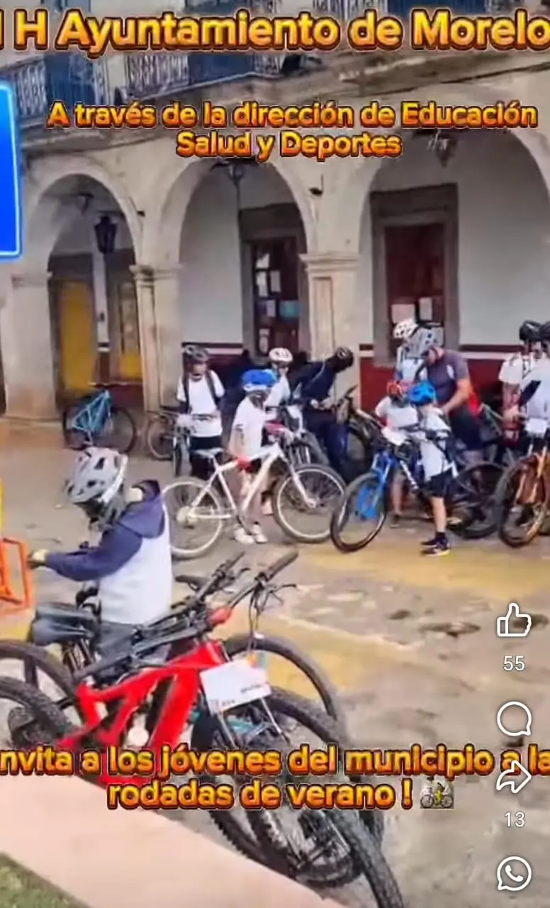 Invita Conejo Alejos a las Rodadas de Verano en Morelos