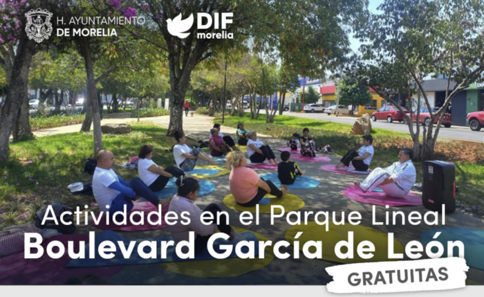 Invitan a jornada de actividades saludables y educativas en el Boulevard García de León