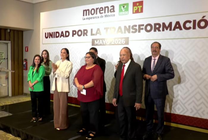 Irán en coalición Morena, PT y Partido Verde; buscarán blindar elecciones
