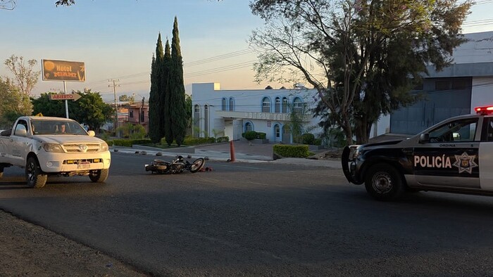 Jacona: Muere adulto mayor al ser atropellado por motociclista