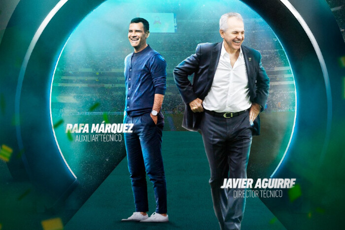 Javier Aguirre y Rafael Márquez llegan a la Selección de México como técnico y asistente