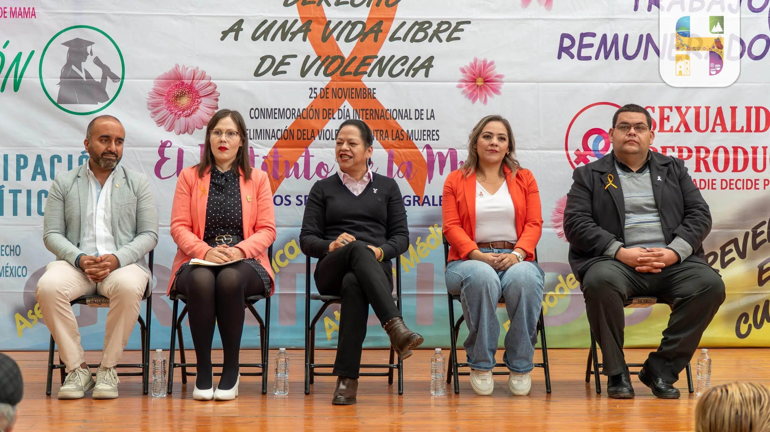 Jeovana Alcántar, encabezó el acto conmemorativo del Día Internacional de la Eliminación de la Violencia Contra las Mujeres. 
