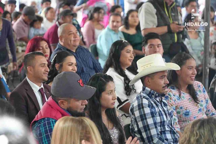 Jeovana Alcántar, presidió la campaña de Matrimonios Colectivos denominada ¿“Te quieres casar conmigo?