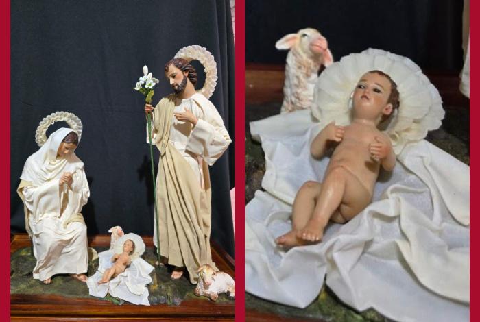 José Luis Espinoza y el nacimiento de cera premiado