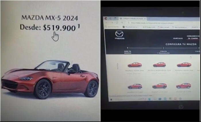 Joven intenta comprar Mazda a 520 pesos; se hace viral en TikTok