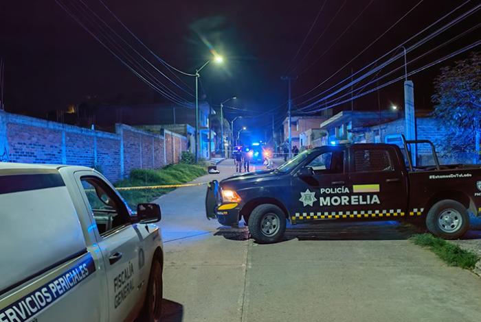 Joven queda herido tras ataque a balazos en la colonia Los Encinos, en Morelia