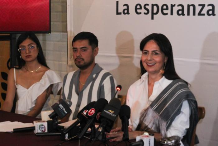 Jóvenes y líderes de Pátzcuaro ven en Gaby Molina el proyecto para Michoacán