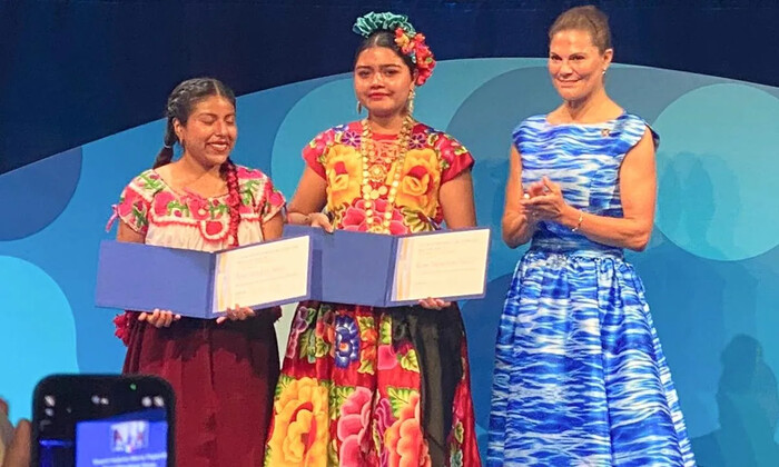 Jóvenes zapotecas triunfan en Premio Mundial Juvenil del Agua