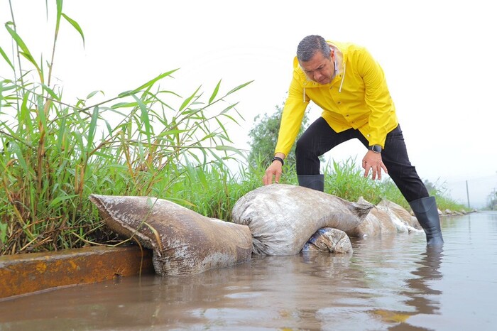 Juan Carlos Barragán organiza acciones preventivas ante posibles inundaciones en Morelia