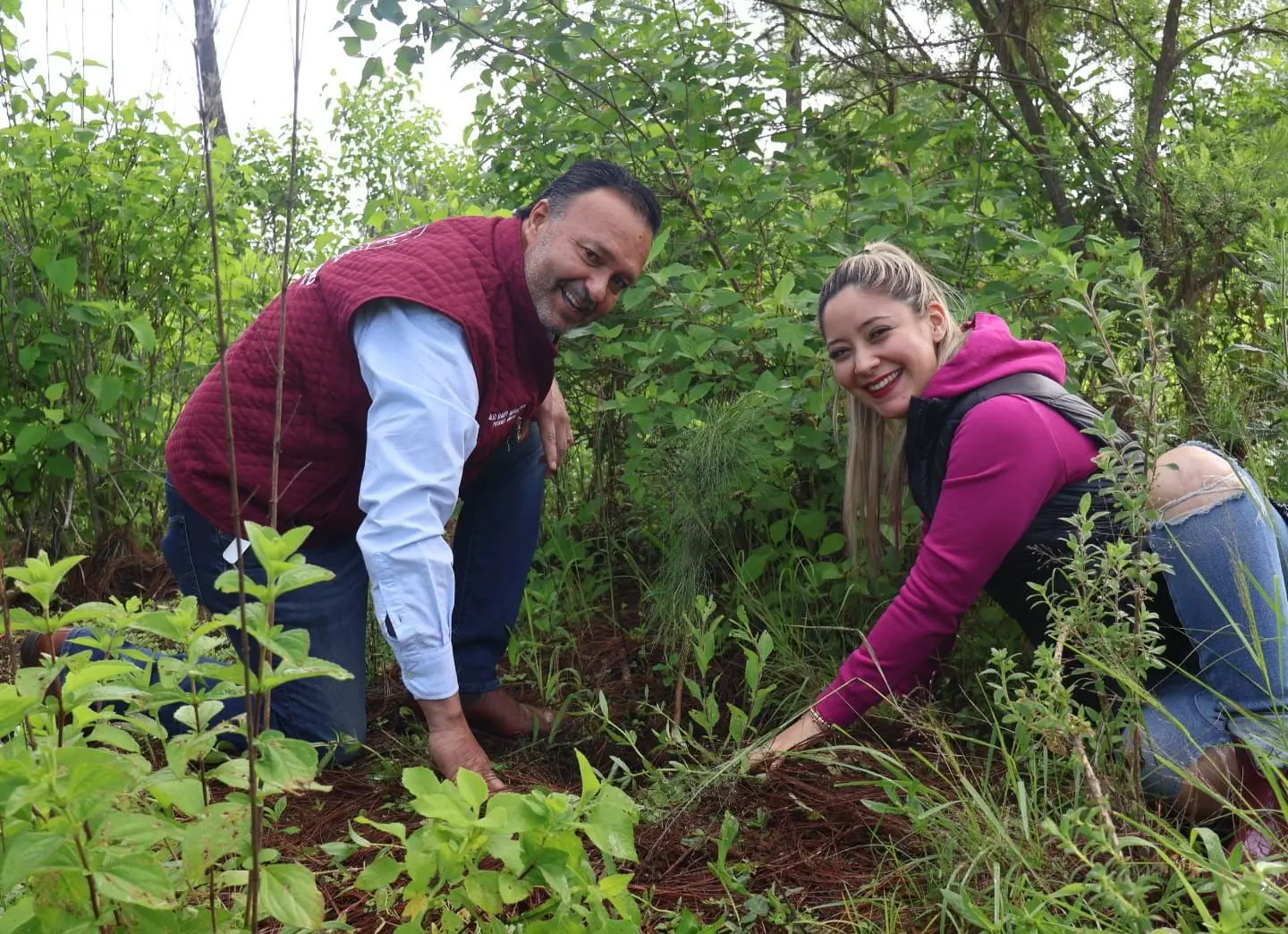 Julio Arreola arranca campaña de reforestación 2025 en Pátzcuaro