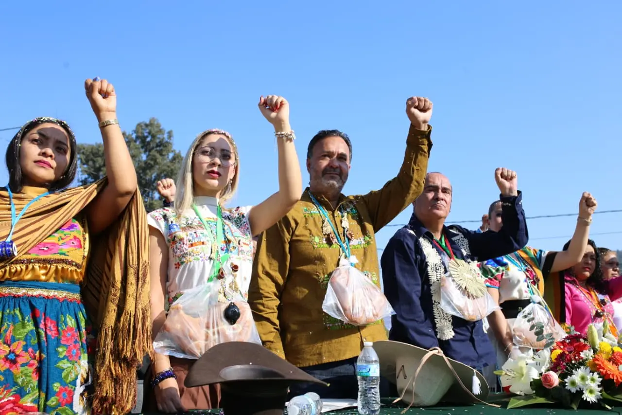 Julio Arreola encabeza homenaje a Tangáxoan II y reafirma su compromiso con el pueblo purépecha