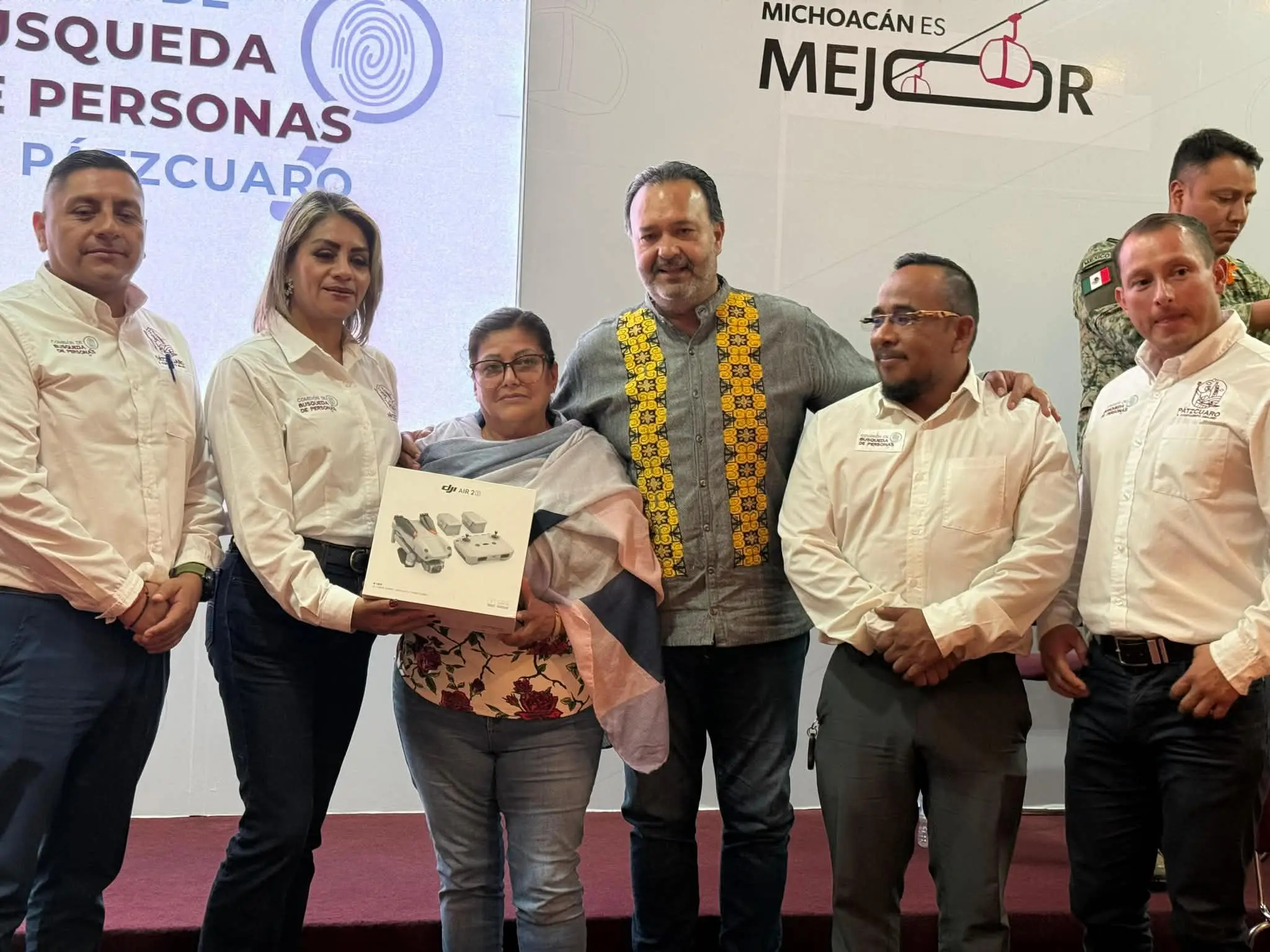 Julio Arreola reafirma el compromiso de Pátzcuaro con las familias buscadoras