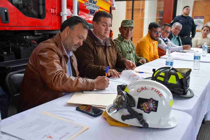 Julio Arreola refuerza la coordinación interinstitucional para prevenir incendios forestales en Pátzcuaro