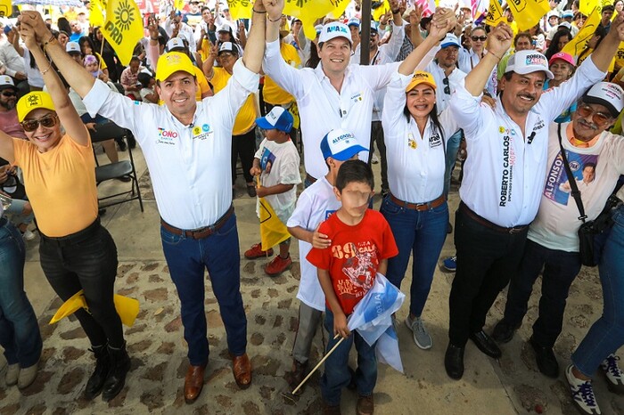 Juntos Alfonso Martínez y Toño García dan fuerza a Morelia y su Distrito 16