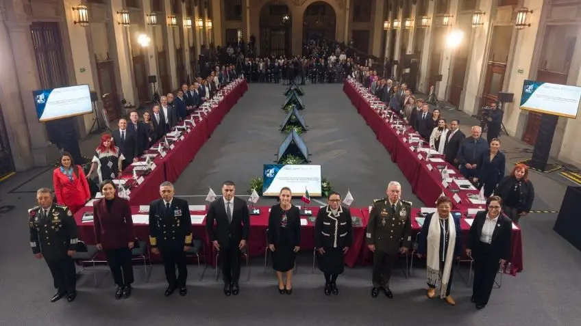 Juntos vamos a reducir la extorsión: Presidenta Claudia Sheinbaum en la 52 sesión ordinaria del consejo Nacional de Seguridad Pública