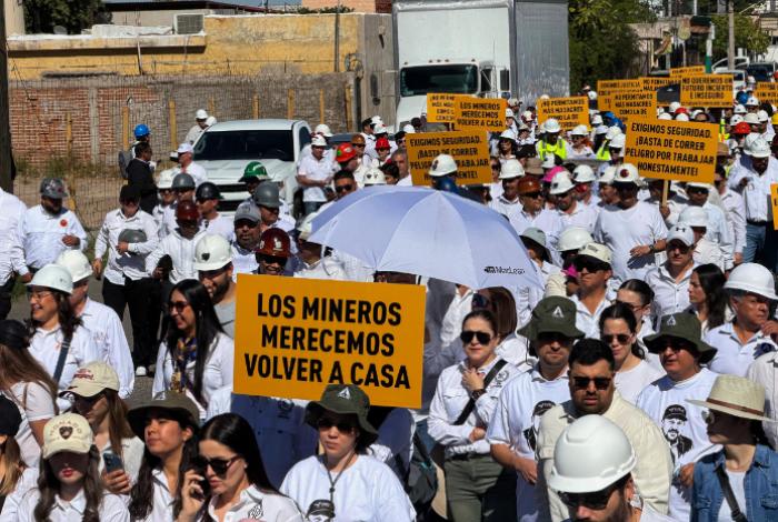 Justicia para Concordia: Marchan en Hermosillo tras secuestro y asesinato de mineros en Sinaloa